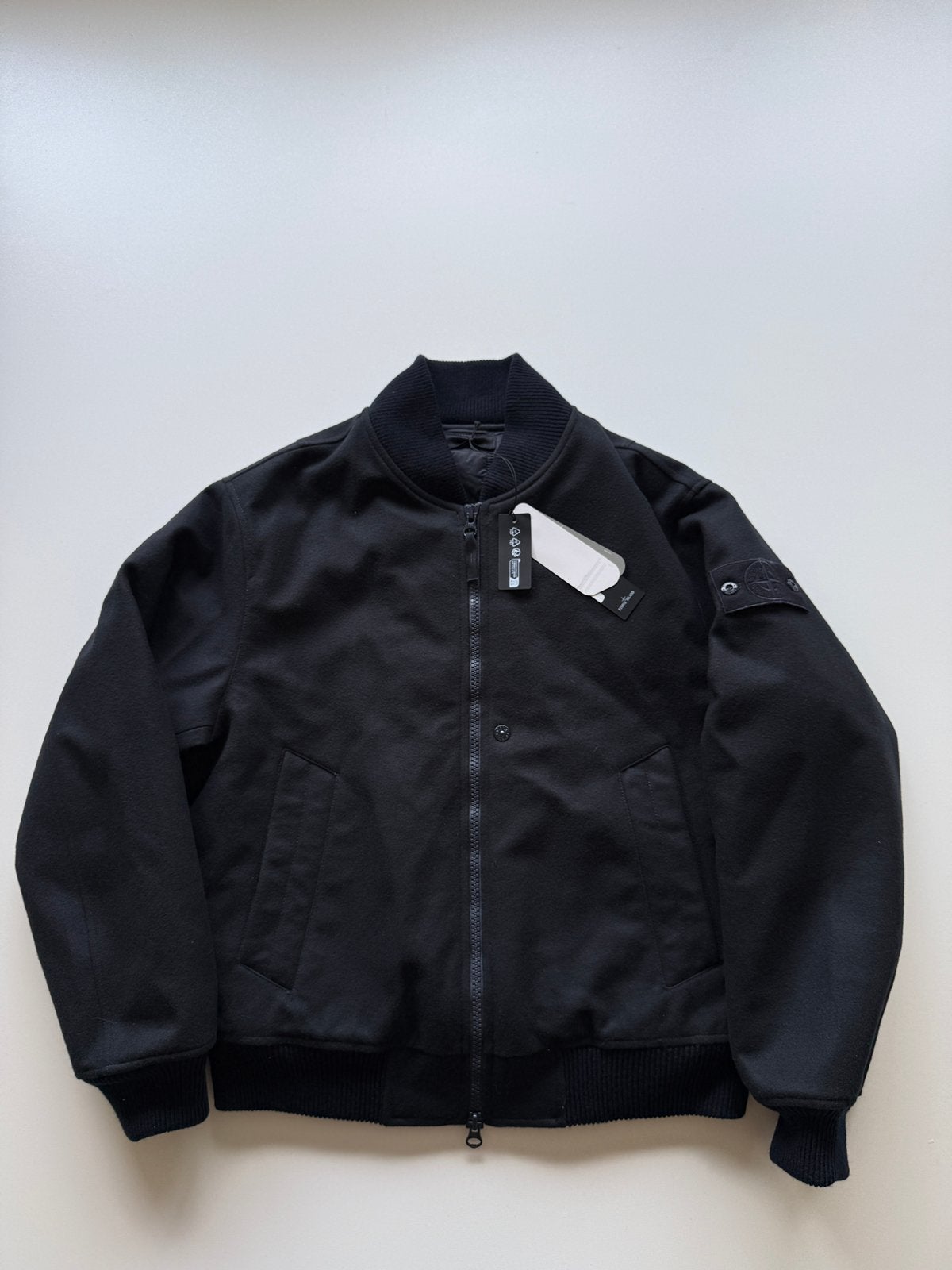 Stone Island Flannel Ghost Piece Jacket m, Ophalen of Verzenden, Nieuw met kaartje, Heren, Jas | leer