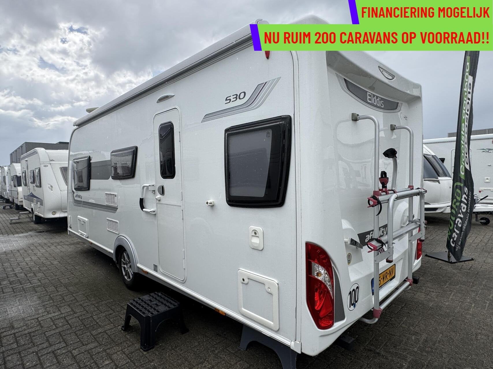 ELDDIS AFFINITY 530, EP LEVEL, ALDE,CASSETTELUIFEL,ATC,MOVER, Elddis, 7 tot 8 meter, Bedrijf, Treinzit