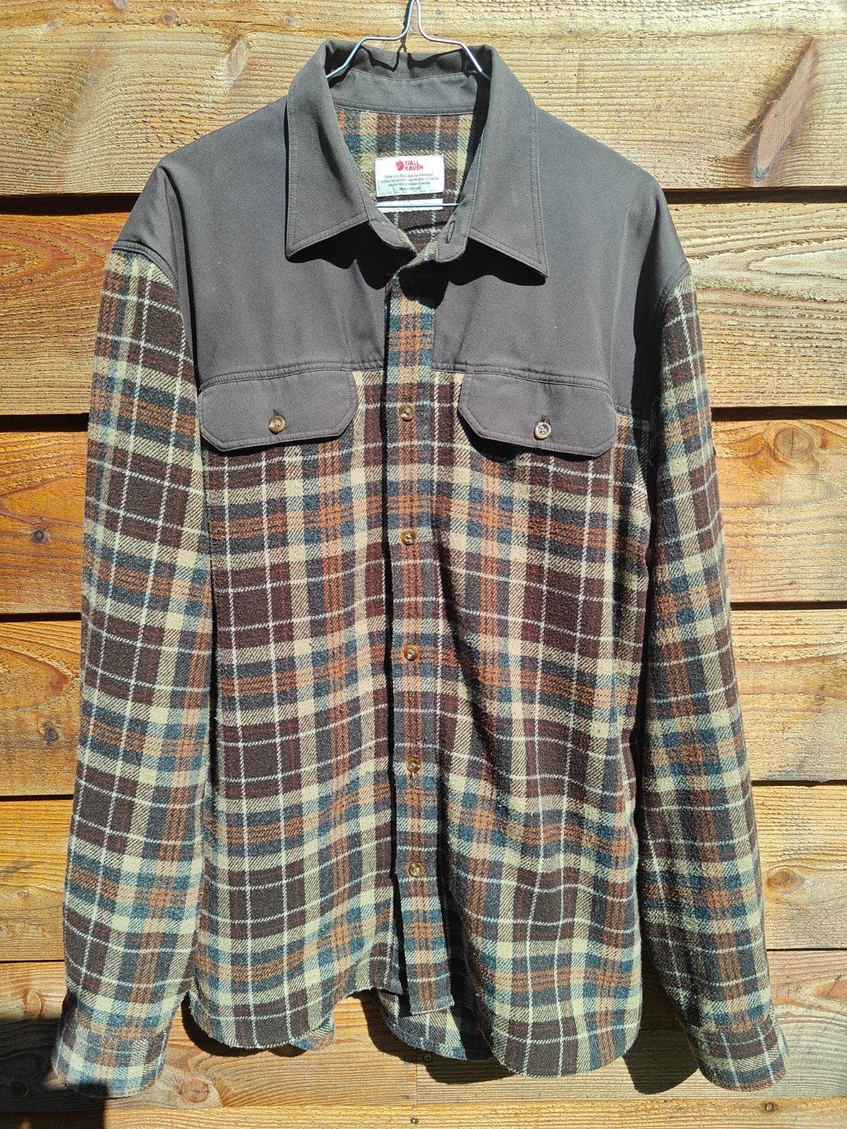 Fjällräven Granit shirt maat L - Zeer goede conditie, Ophalen of Verzenden, Zo goed als nieuw, Fjällräven