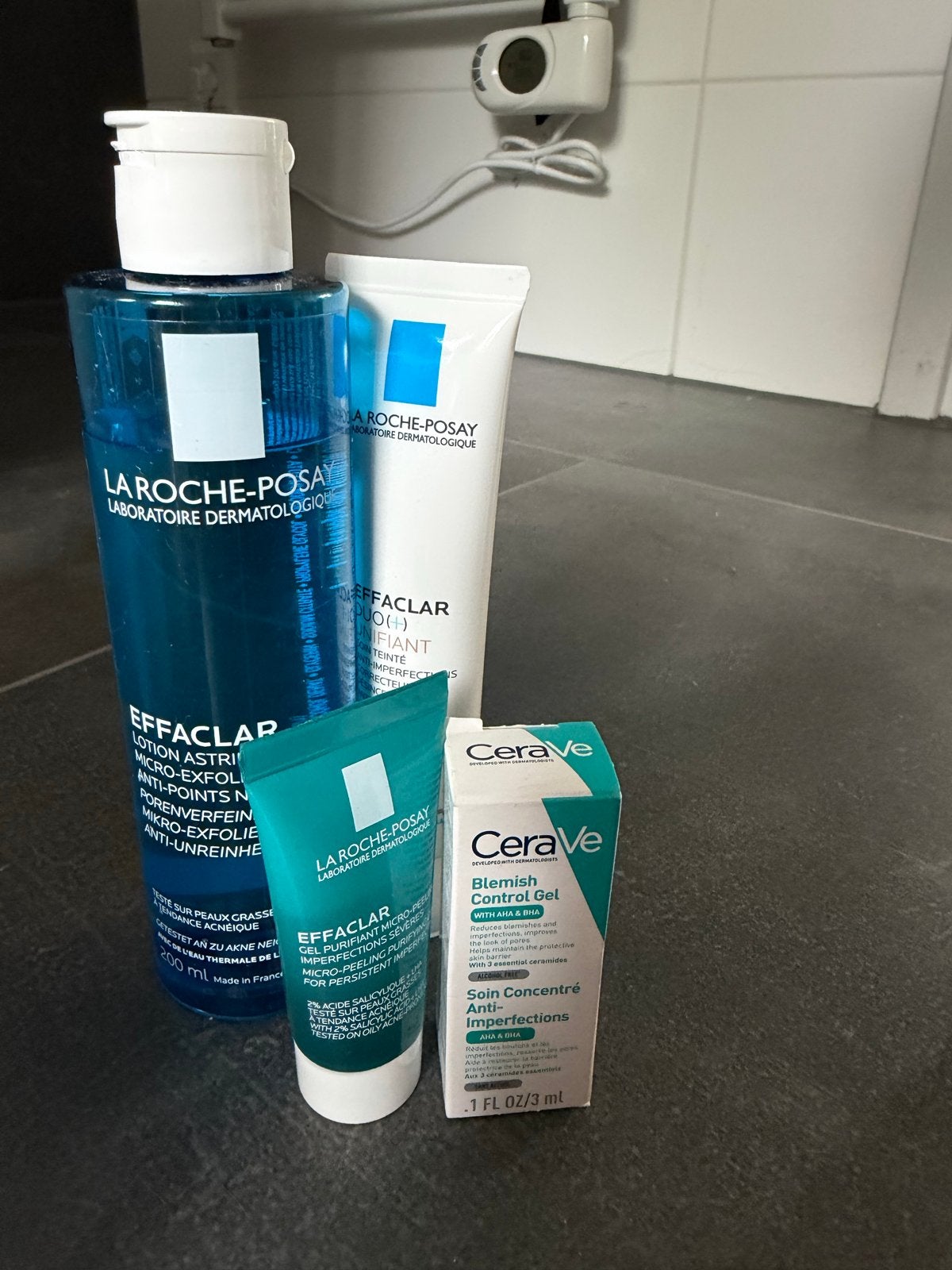 La Roche-Posay & CeraVe Gezichtsverzorging (Gebruikt), Ophalen of Verzenden, Gebruikt, Gehele gezicht, Verzorging