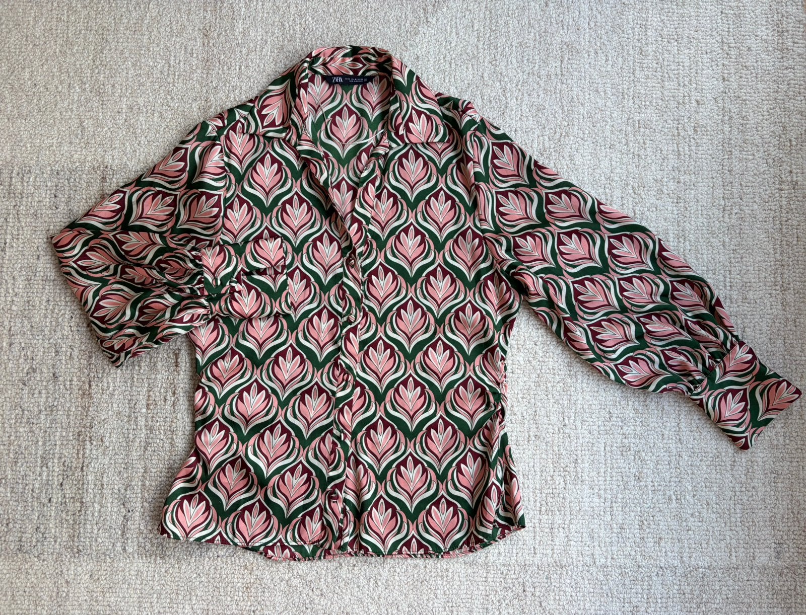 Zara blouse maat M, Kleding | Dames, Ophalen of Verzenden, Zo goed als nieuw, Maat 38/40 (M)