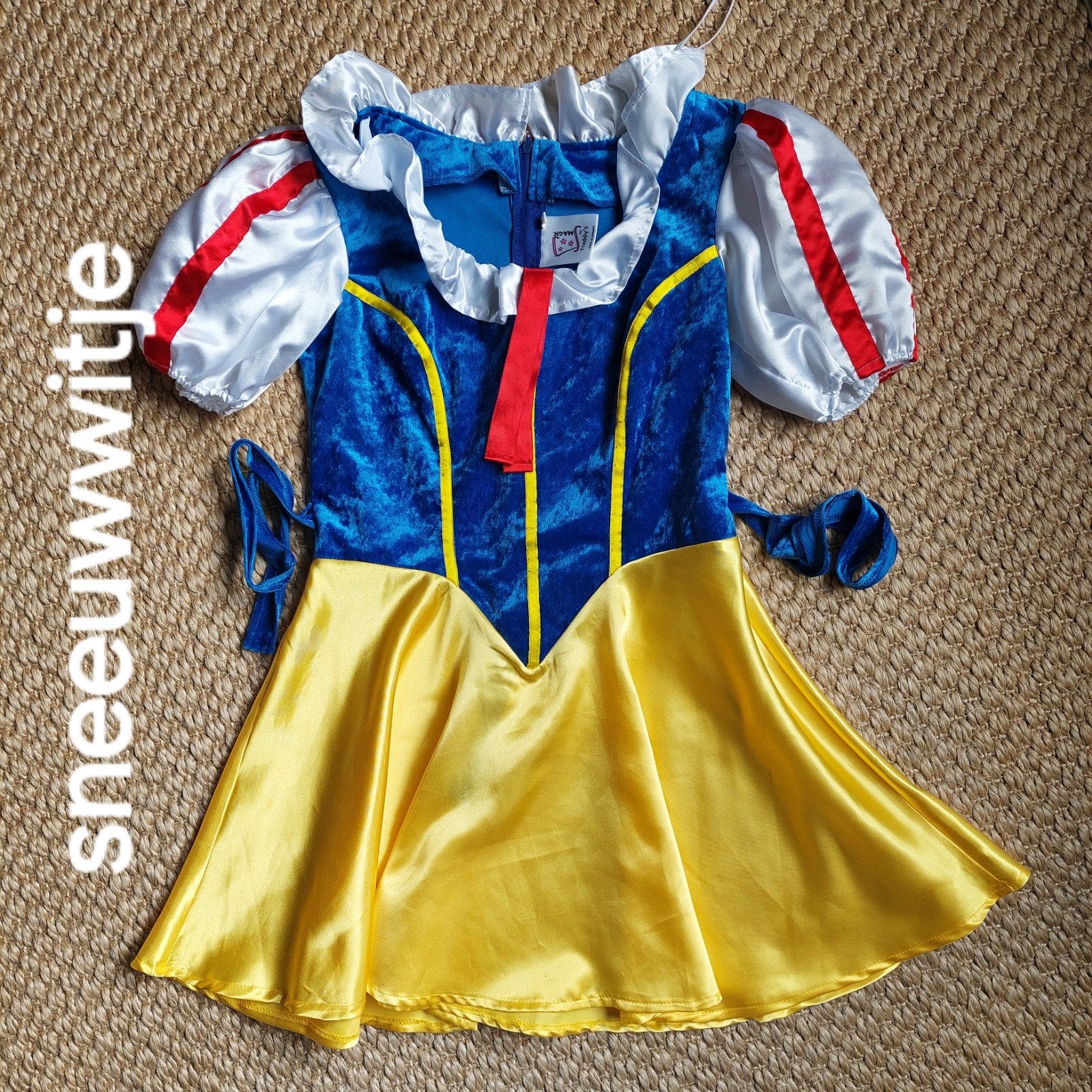 sneeuwwitje jurk maat M, Carnaval, Ophalen of Verzenden, Zo goed als nieuw, Kleding