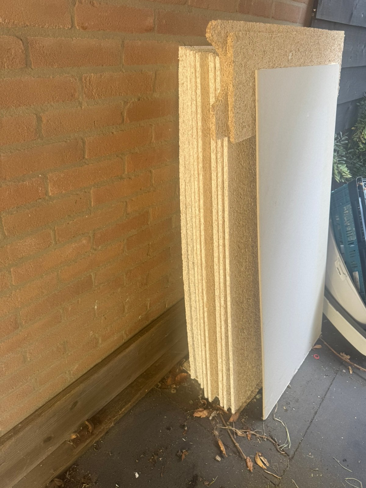 Brandwerende plafond platen, Ophalen, Gebruikt