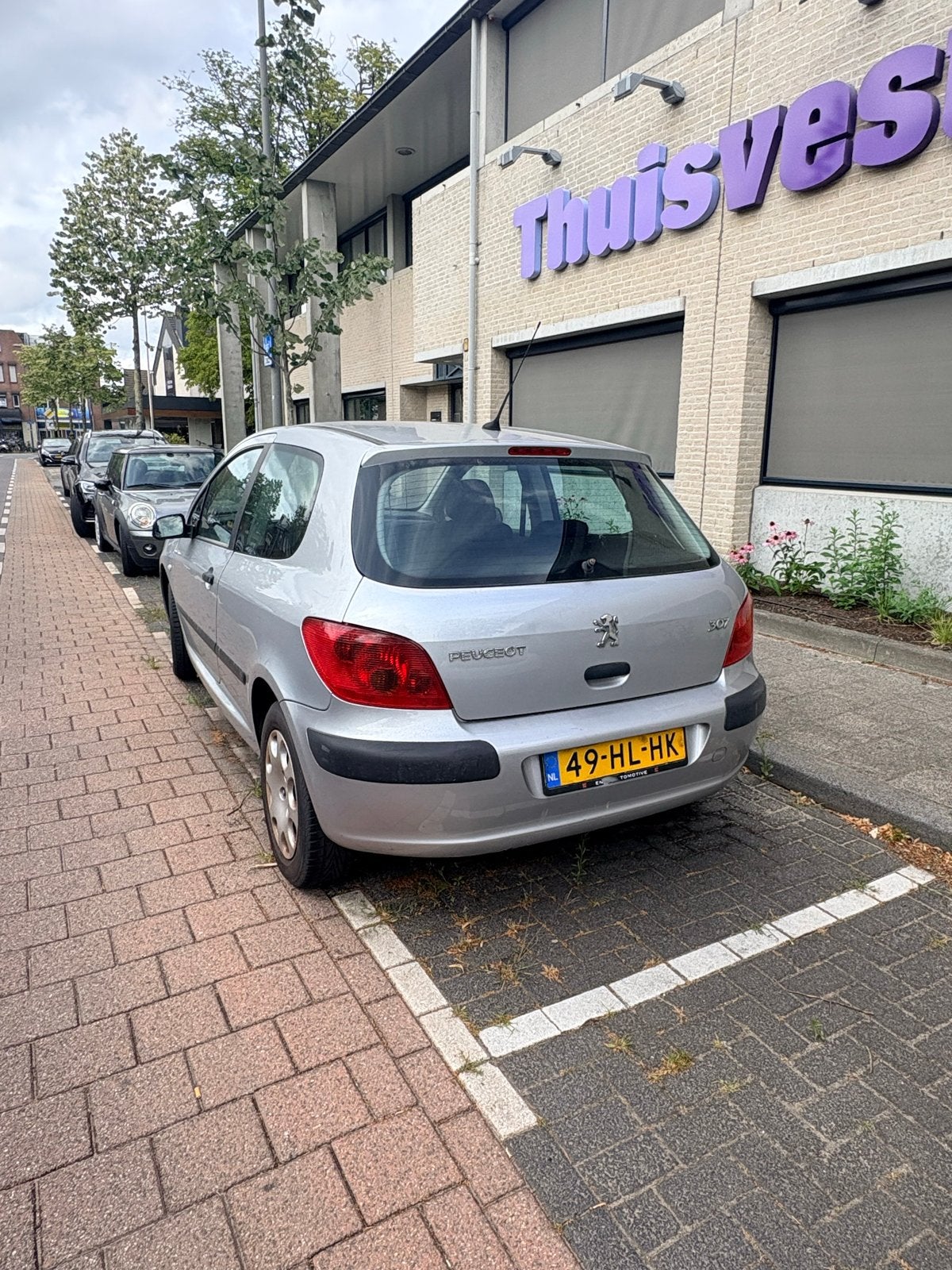 Peugeot 307 1.4 3DR 2001 Grijs, Voorwielaandrijving, 15 km/l, 4 cilinders, 49 €/maand
