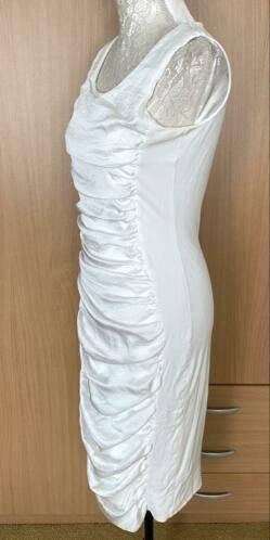 Lynde jurk maat M wit[v], Kleding | Dames, Maat 38/40 (M), Wit, Ophalen of Verzenden, Zo goed als nieuw