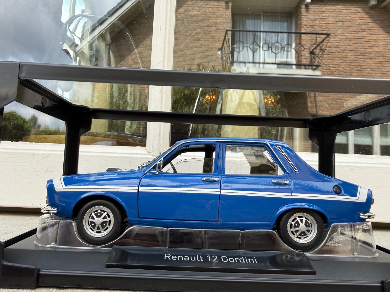 1:18 Renault 12 Gordini bleu de France 1971 Norev 185210, Auto, Norev, 70-72 Av. de Bohlen, Vaulx-en-Velin, 69120, France, Norev