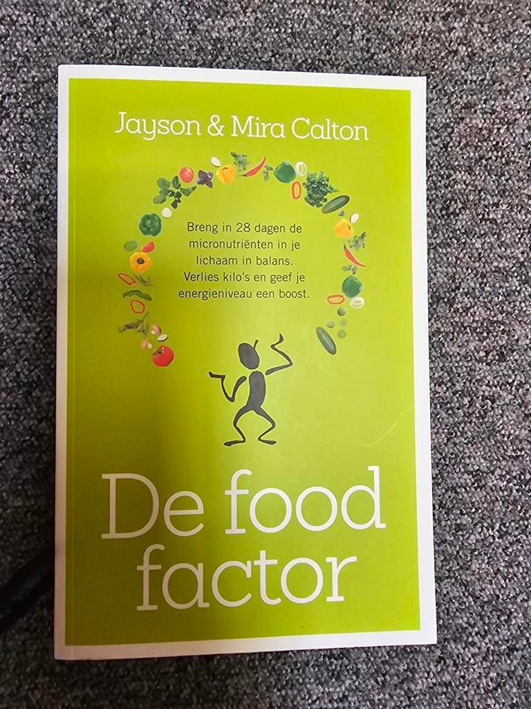 De Food Factor: Breng micronutriënten in balans, Ophalen of Verzenden, Nieuw, Dieet en Voeding, Jayson & Mira Calton