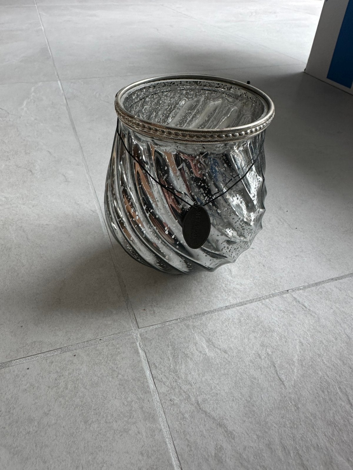 Riviera Maison kandelaar, Ophalen of Verzenden, Gebruikt, Overige materialen, Minder dan 25 cm
