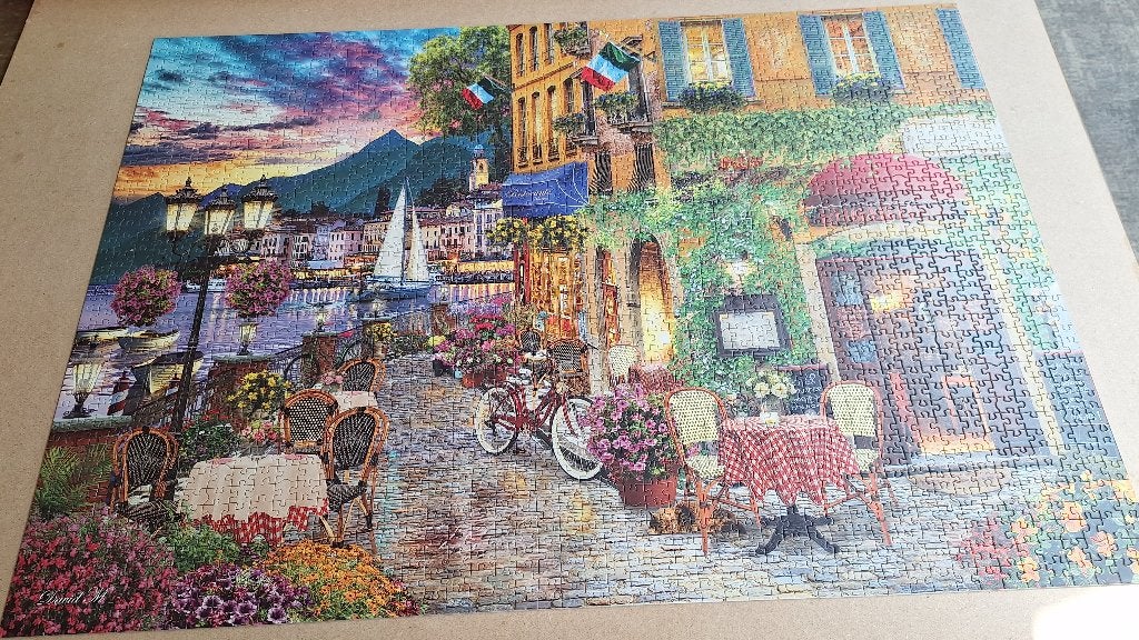 Educa puzzel Italian fascino, Hobby en Vrije tijd, Denksport en Puzzels, Ophalen of Verzenden, 500 t/m 1500 stukjes, Zo goed als nieuw