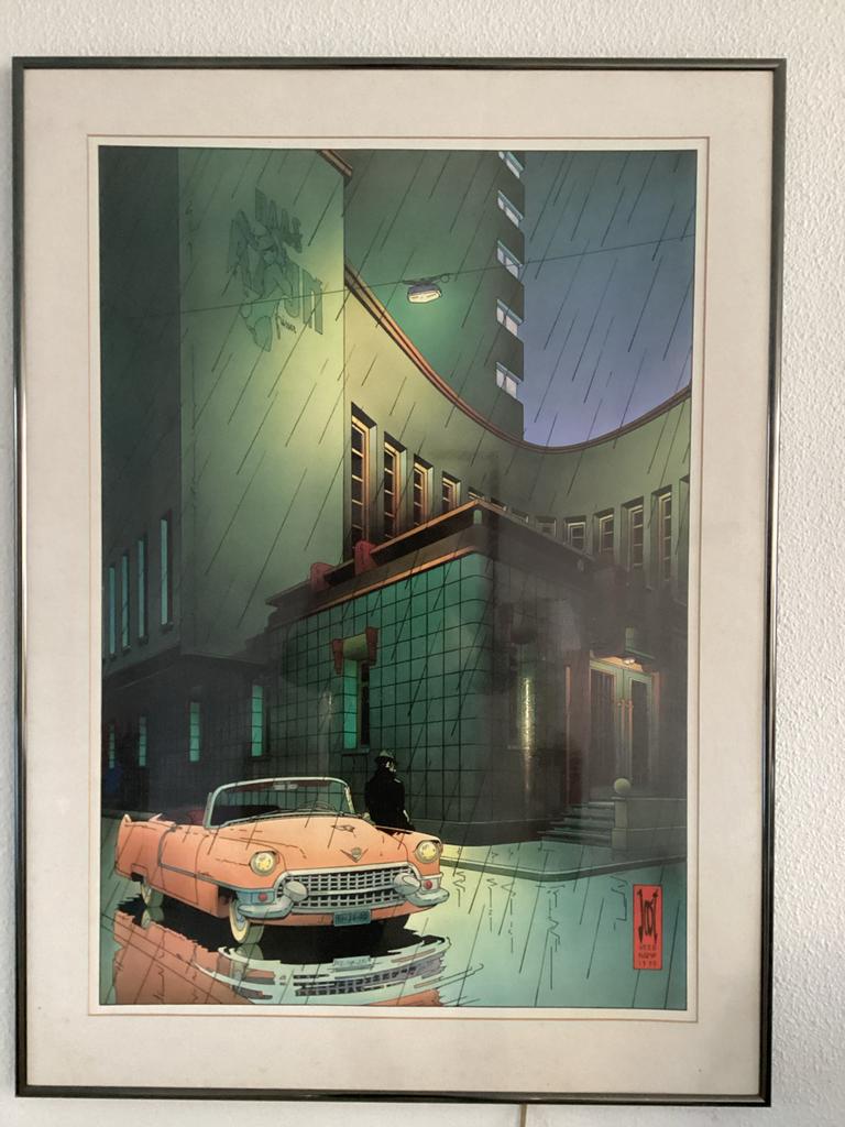 Litho Joost Veerkamp 1990, Ophalen of Verzenden