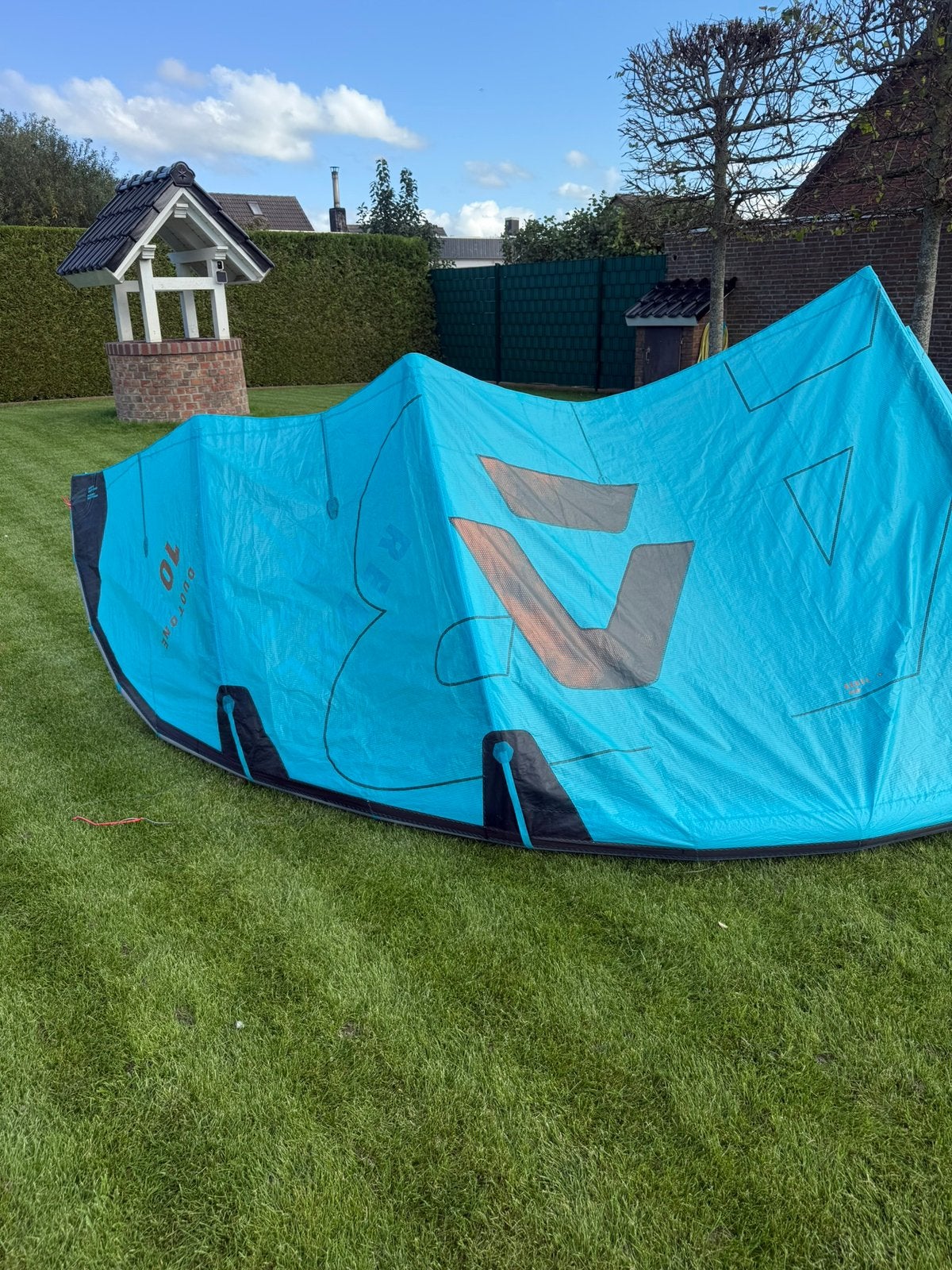 Duotone Rebel Dlab 10m², Watersport en Boten, Geen board, Ophalen of Verzenden, Zo goed als nieuw