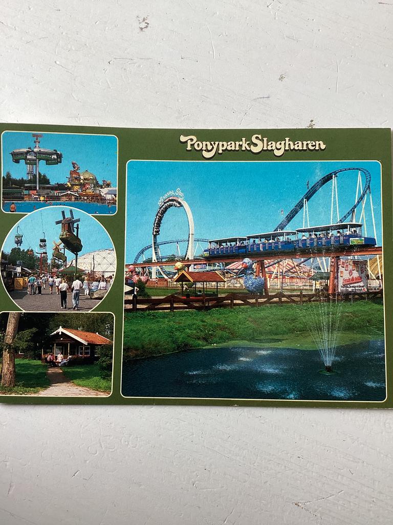 Ansichtkaart Ponypark Slagharen, Verzenden, 1980 tot heden, Gelopen, Overijssel