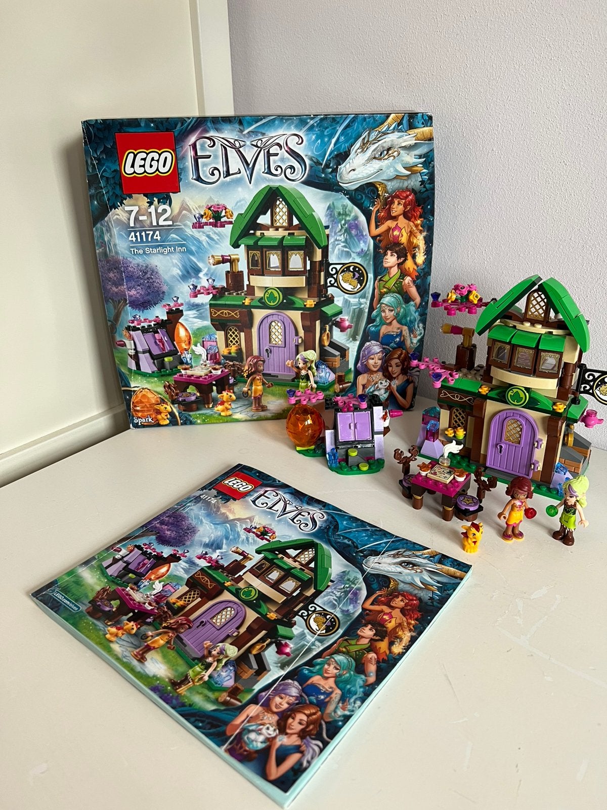 LEGO Elves 41174 De Starlight herberg, Lego, Inclusief accessoires, Ophalen of Verzenden, Zo goed als nieuw