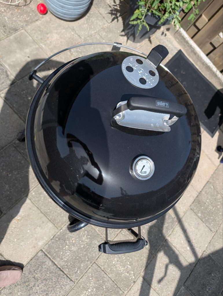 Weber Master-Touch GBS E-5750 Houtskoolbarbecue, Ophalen of Verzenden, Gebruikt, Weber