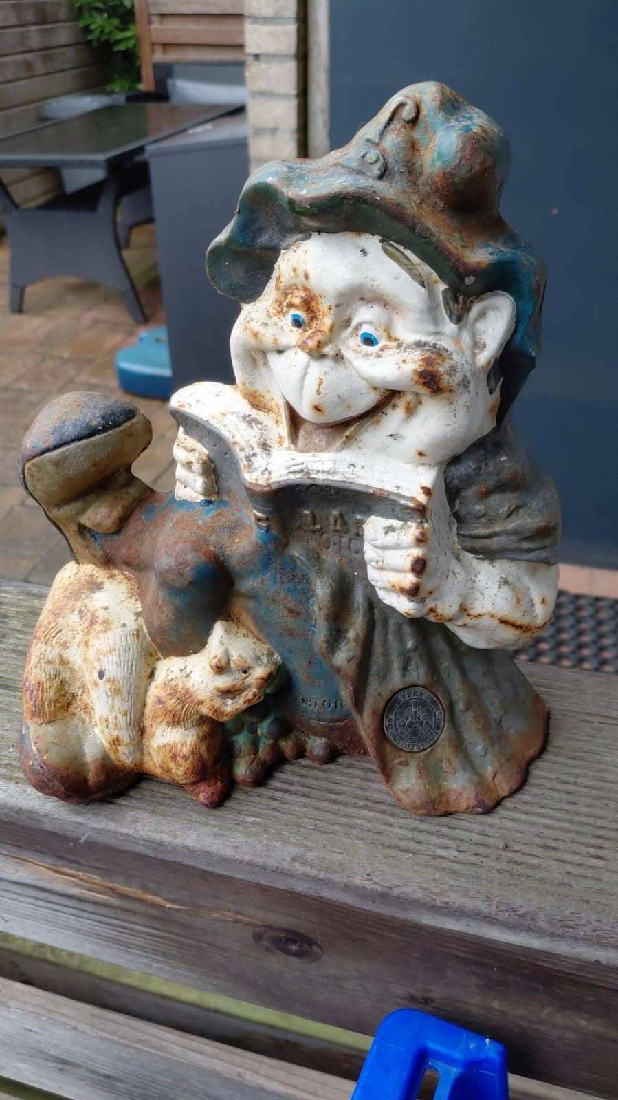 Originele Laaf van gietijzer - Efteling verzamelobject, Verzamelen, Ophalen of Verzenden, Gebruikt