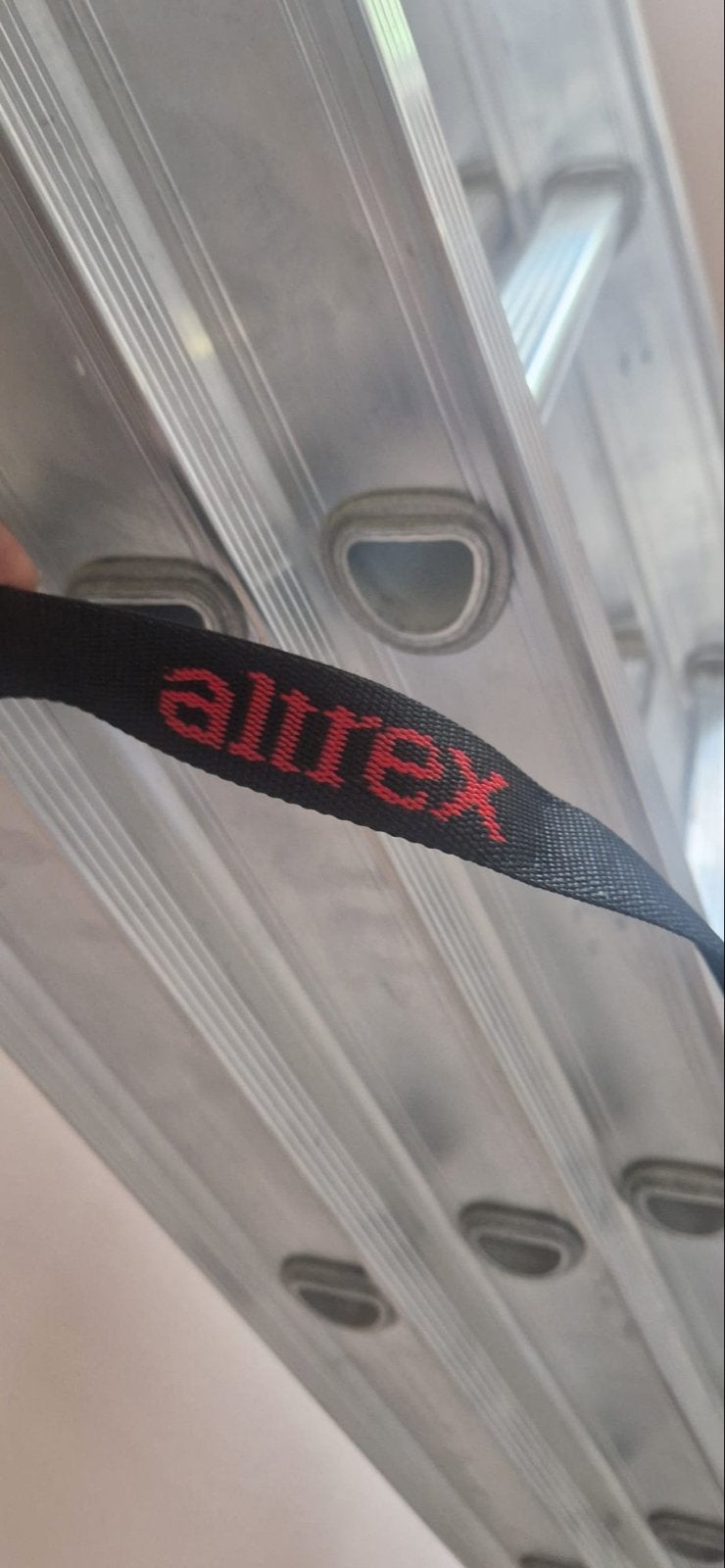 Altrex Allround 3 x 12 treden ladder - Zo goed als nieuw, Ophalen, Zo goed als nieuw, Ladder, Opvouwbaar of Inschuifbaar