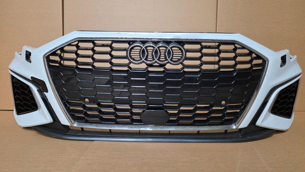 Voorbumper Audi A3 8Y S-Line KLS 6xPDC ORGINEEL BUMPER, Gebruikt, -, Voor, Ophalen of Verzenden