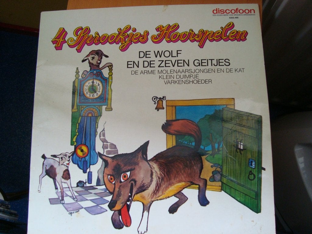 4 sprookjes hoorspelen, Ophalen of Verzenden, Zo goed als nieuw, Verhaal of Sprookje