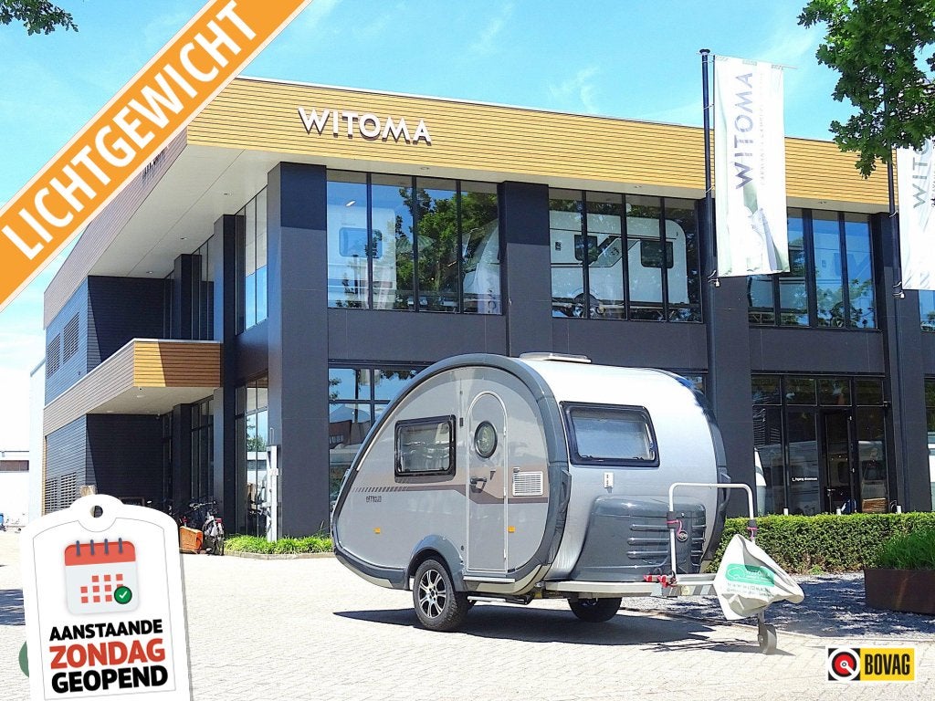T@B Off Road 320 met Isabella luifel, Caravans en Kamperen, Overige typen, Fietsenrek, Rondzit, Tot en met 2