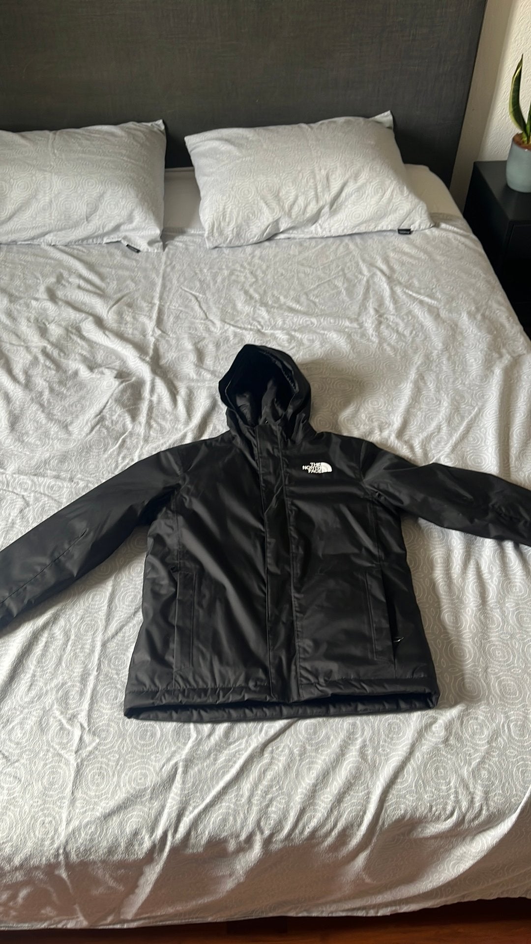 North Face Teen Snowquest Jacket maat L, Ophalen, Nieuw, Overige maten, Zwart