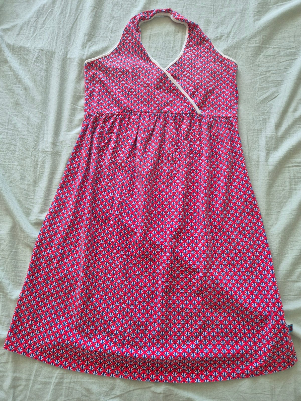 Froy en dind jurk M, Kleding | Dames, Jurken, Ophalen of Verzenden, Zo goed als nieuw, Blauw, Boven de knie