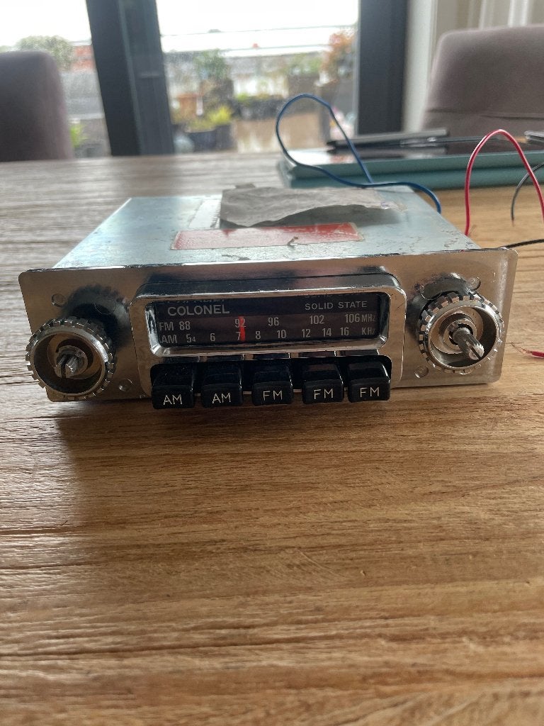 Oldtimer auto radio’s, Ophalen of Verzenden, Gebruikt