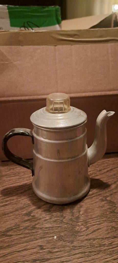 Vintage Tiel Koffie Percolator - Aluminium, Huis en Inrichting, Keuken | Keukenbenodigdheden, Gebruikt, Ophalen of Verzenden