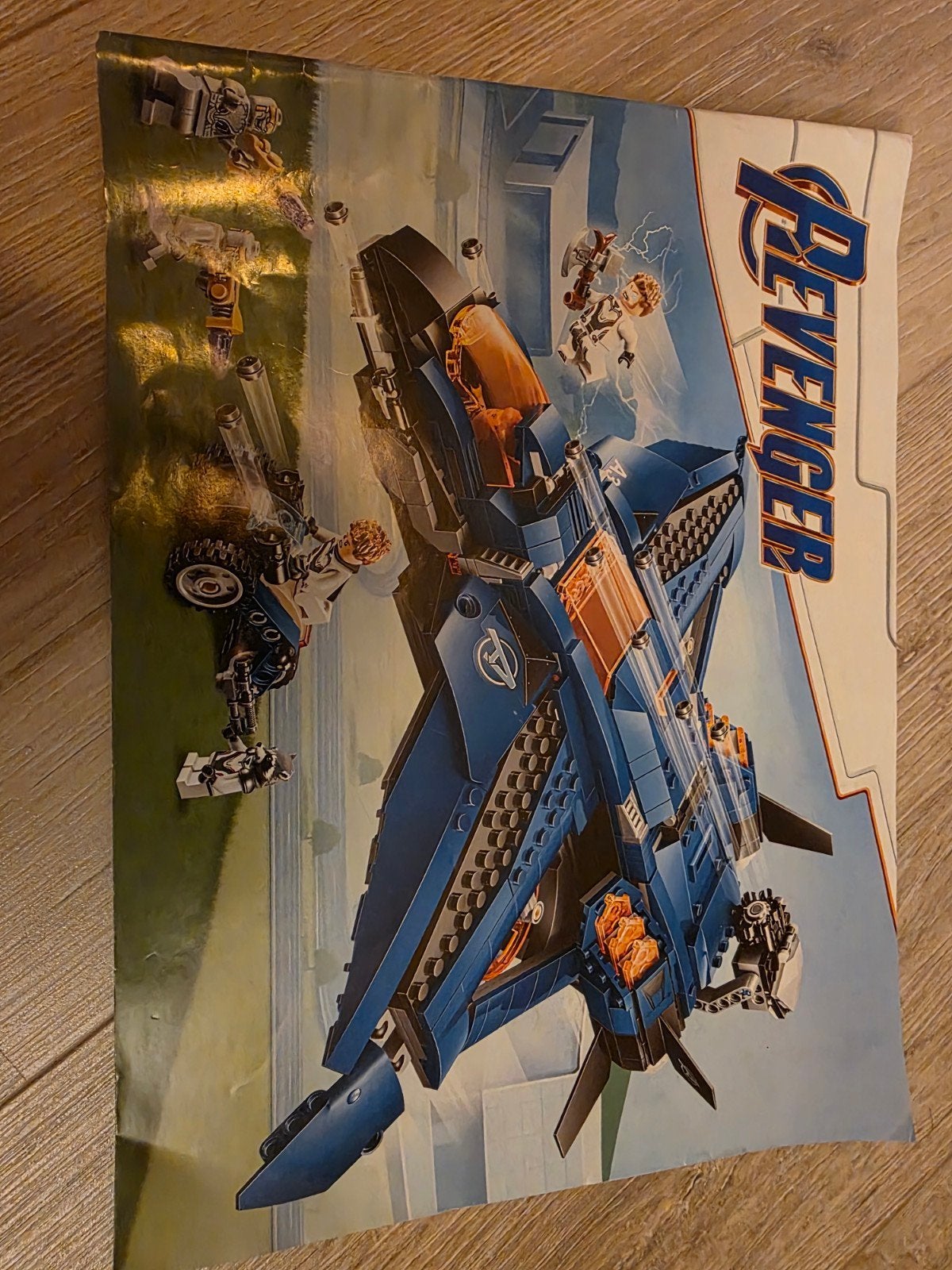 Onofficieel Lego Avengers Endgame Revenger Jet + 9 Minifigs, Ophalen