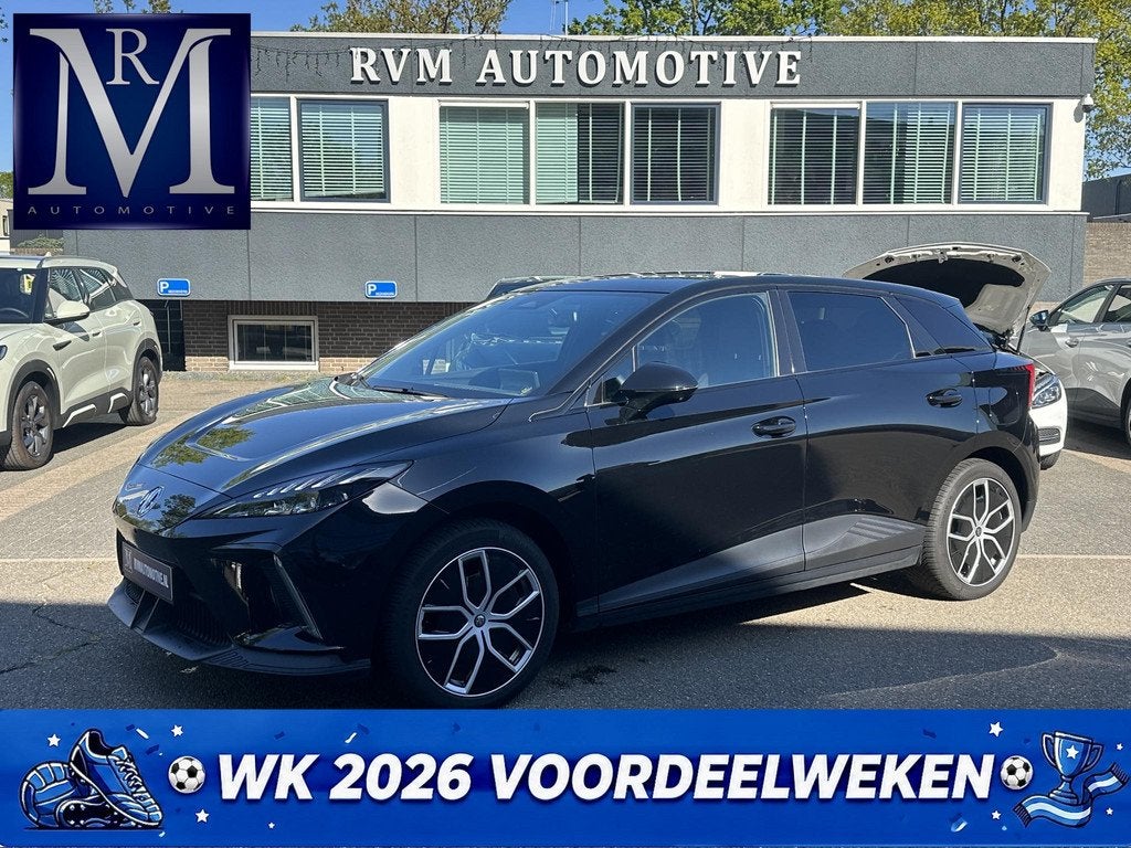 MG MG4 Electric Luxury 64 kWh FABR. GARANTIE t/m 02-2031/150, Auto's, MG, Automaat, Achterwielaandrijving, Gebruikt, 1675 kg