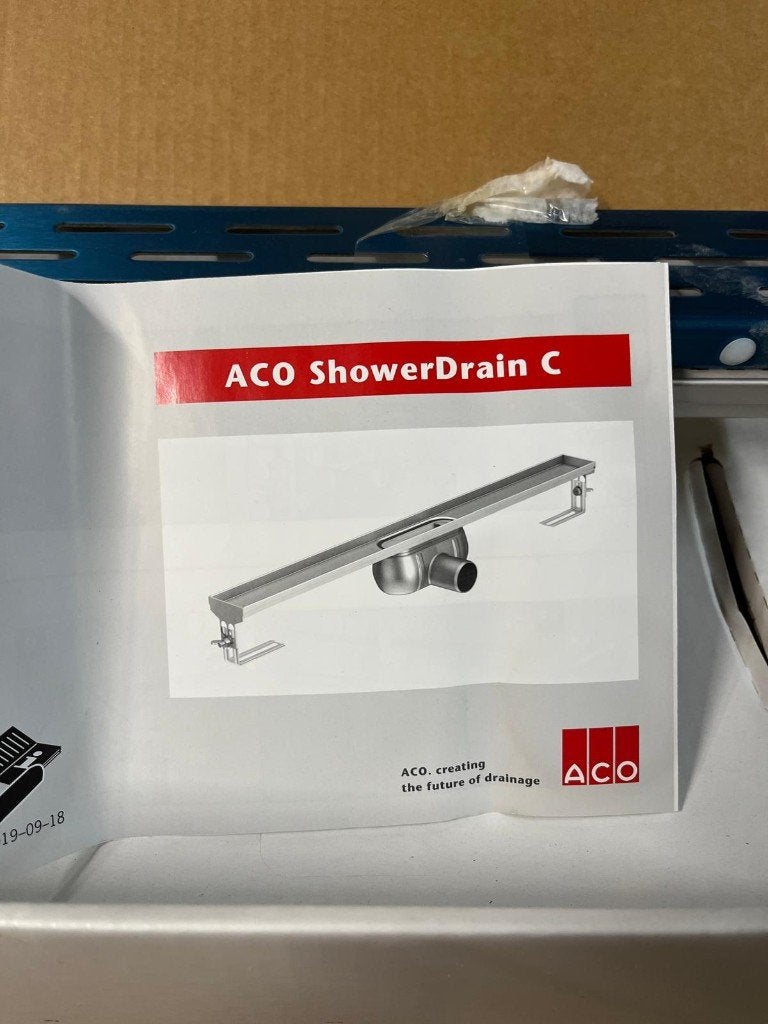 Douche drain, Doe-het-zelf en Verbouw, Sanitair, Ophalen, Nieuw, Douche