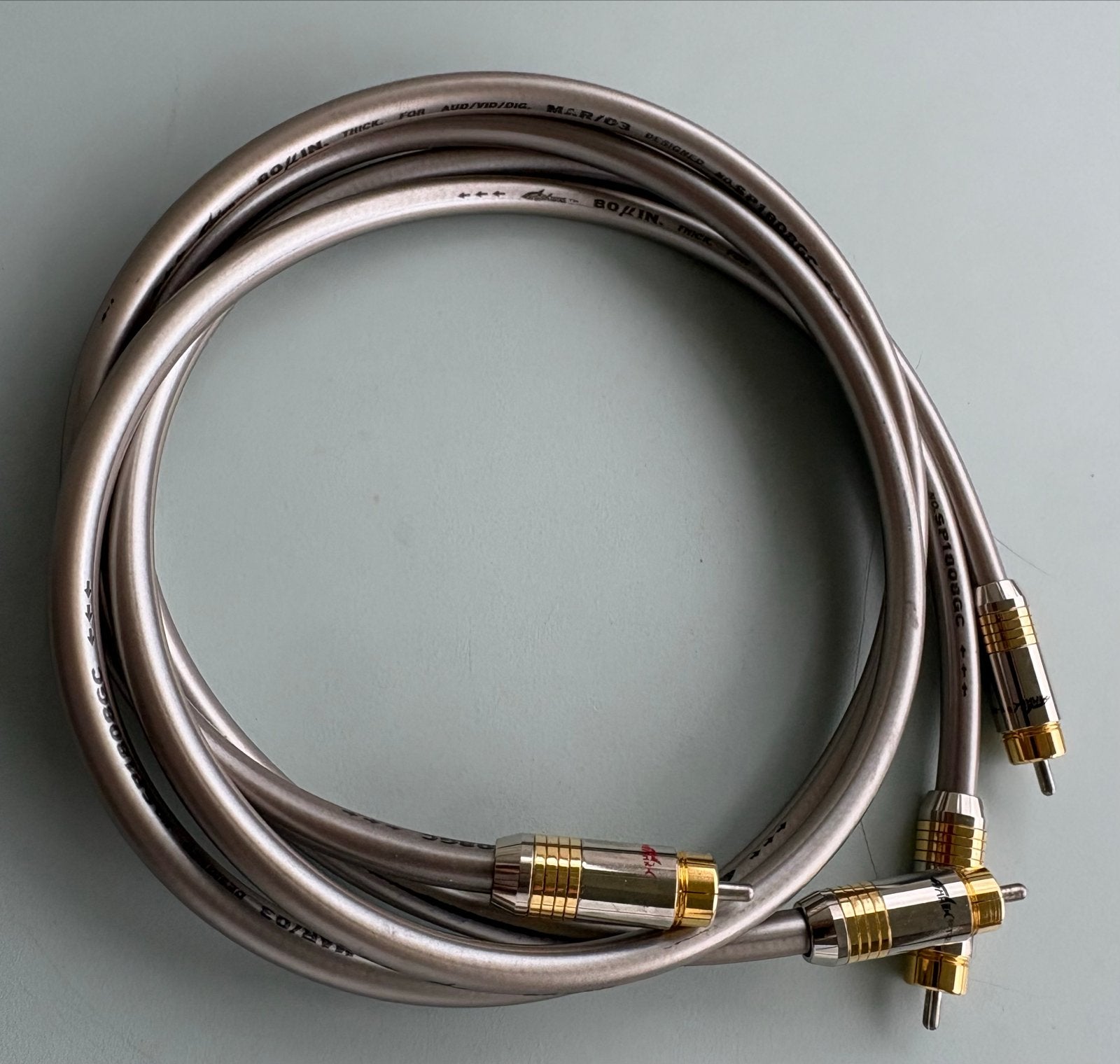 Sharkwire Interlink-kabel  40 micron silver, Audio, Tv en Foto, Audiokabels en Televisiekabels, Ophalen of Verzenden, Nieuw, 2 tot 5 meter