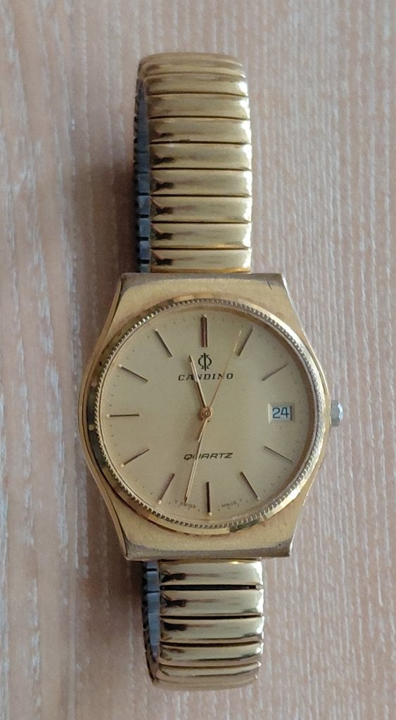 Candino herenhorloge, Overige merken, Overige materialen, Gebruikt, Overige materialen