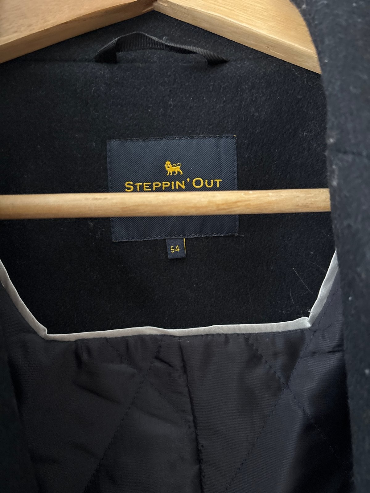 Steppin' Out Wollen Peacoat - Maat 54 (L), Ophalen of Verzenden, Zo goed als nieuw, Maat 52/54 (L), Zwart