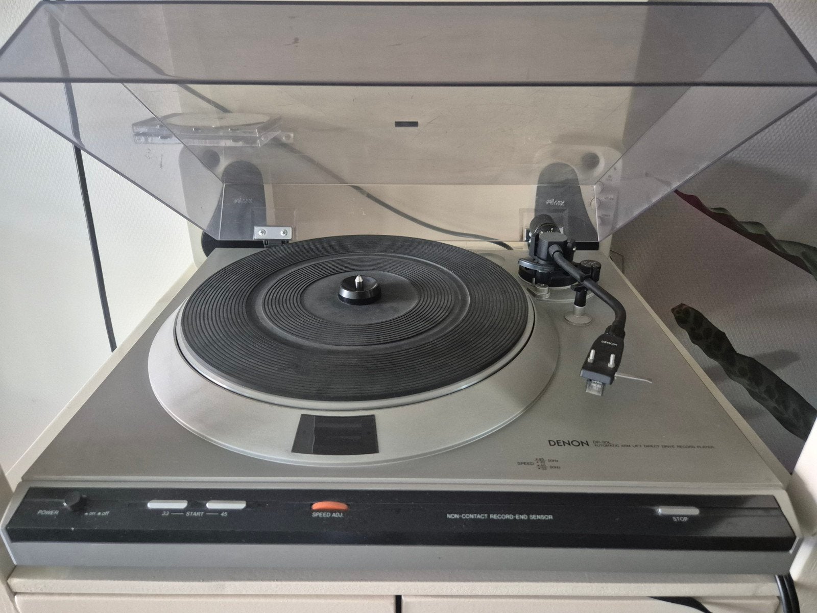 Denon DP-30L Platenspeler - Direct Drive, Gebruikt, Automatisch, Platenspeler, Ophalen