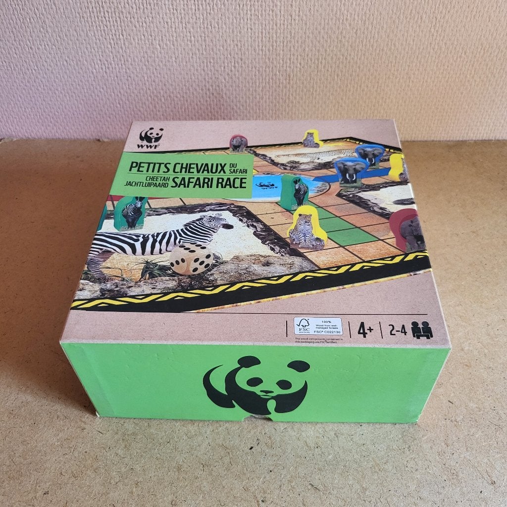 Safari race, Hobby en Vrije tijd, Gezelschapsspellen | Bordspellen, Een of twee spelers, Ophalen, Zo goed als nieuw, WWF