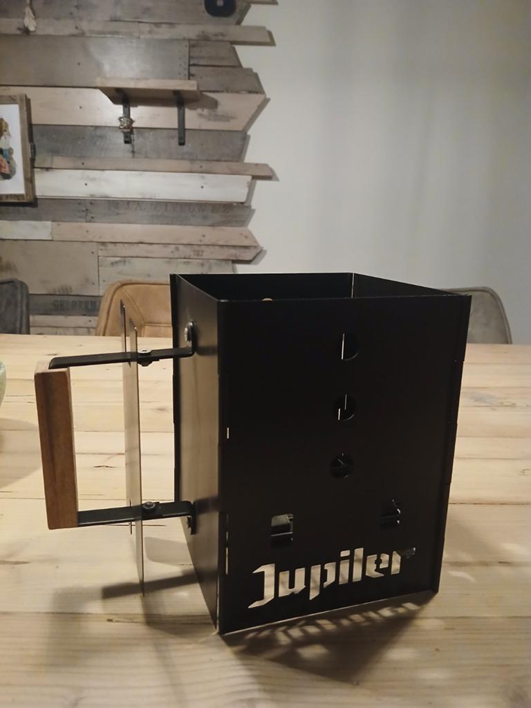 Mini Jupiler BBQ - Draagbare Grill voor Bierliefhebbers, Ophalen of Verzenden, Zo goed als nieuw, Jupiler