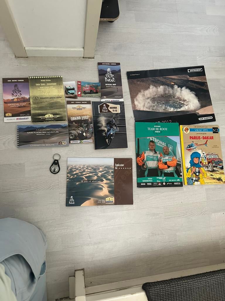 Dakar verzamerlaars spullen, Ophalen, 1980 tot heden, Tijdschrift