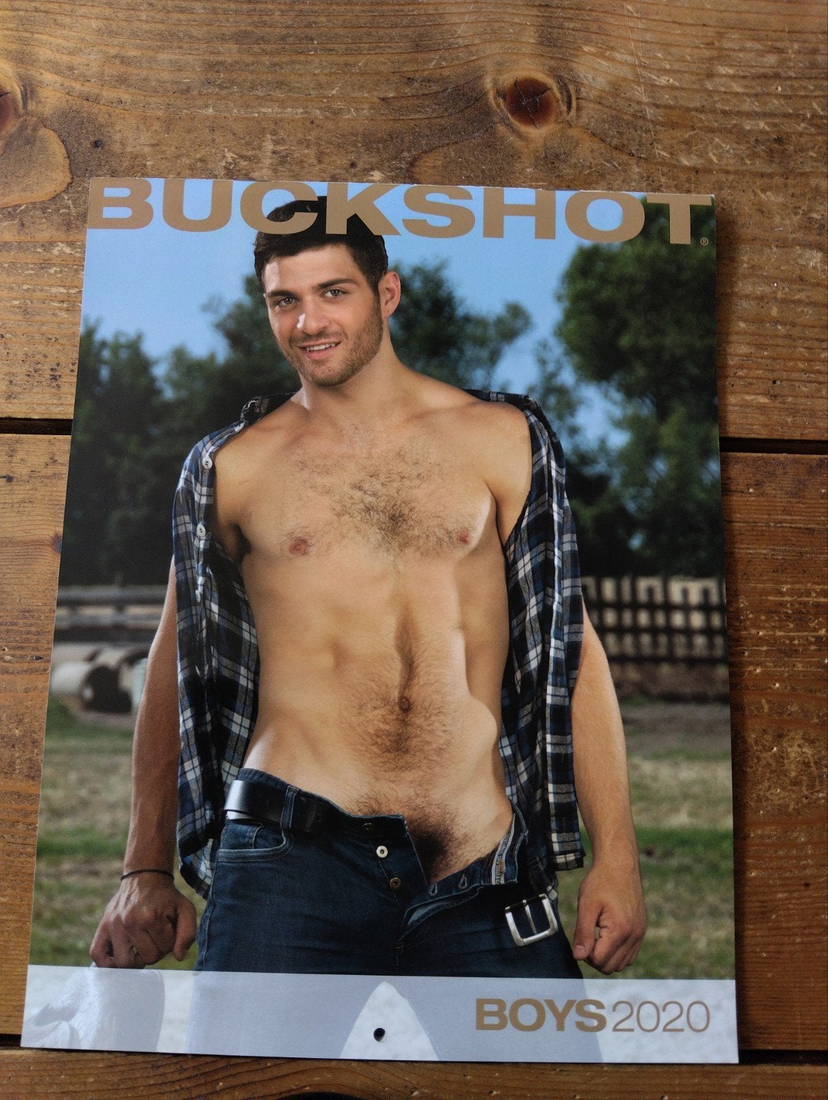 Gay, homo. Buckshot kalender 2020 Colt Studio 28/22 cm, Ophalen of Verzenden, Maandkalender