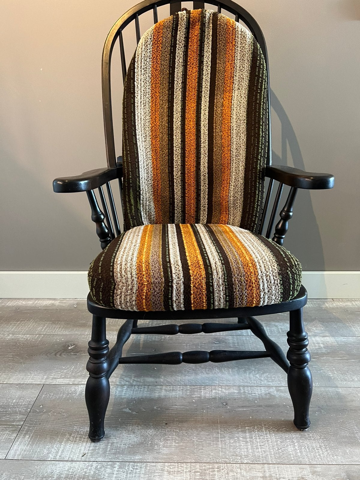 Vintage stoel, Huis en Inrichting, Fauteuils, Ophalen, Gebruikt, 75 tot 100 cm, Stof