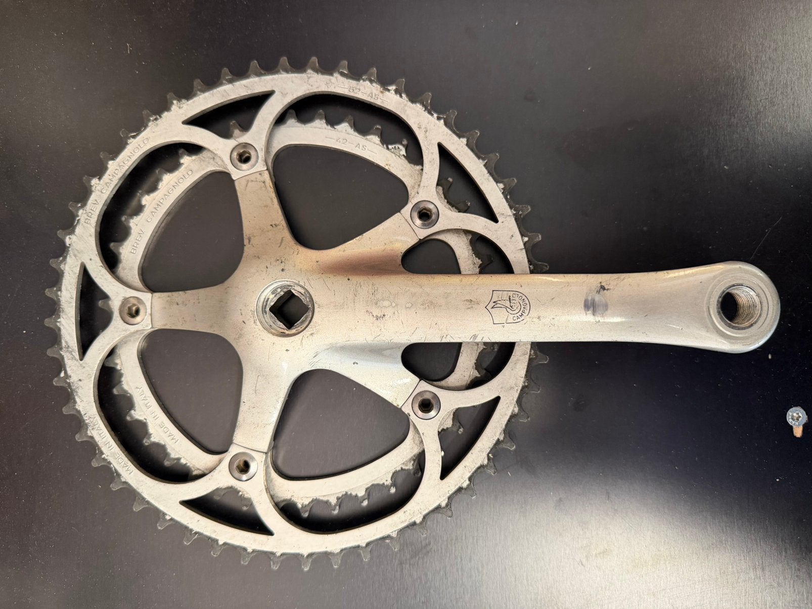 Campagnolo crank, Ophalen, Zo goed als nieuw