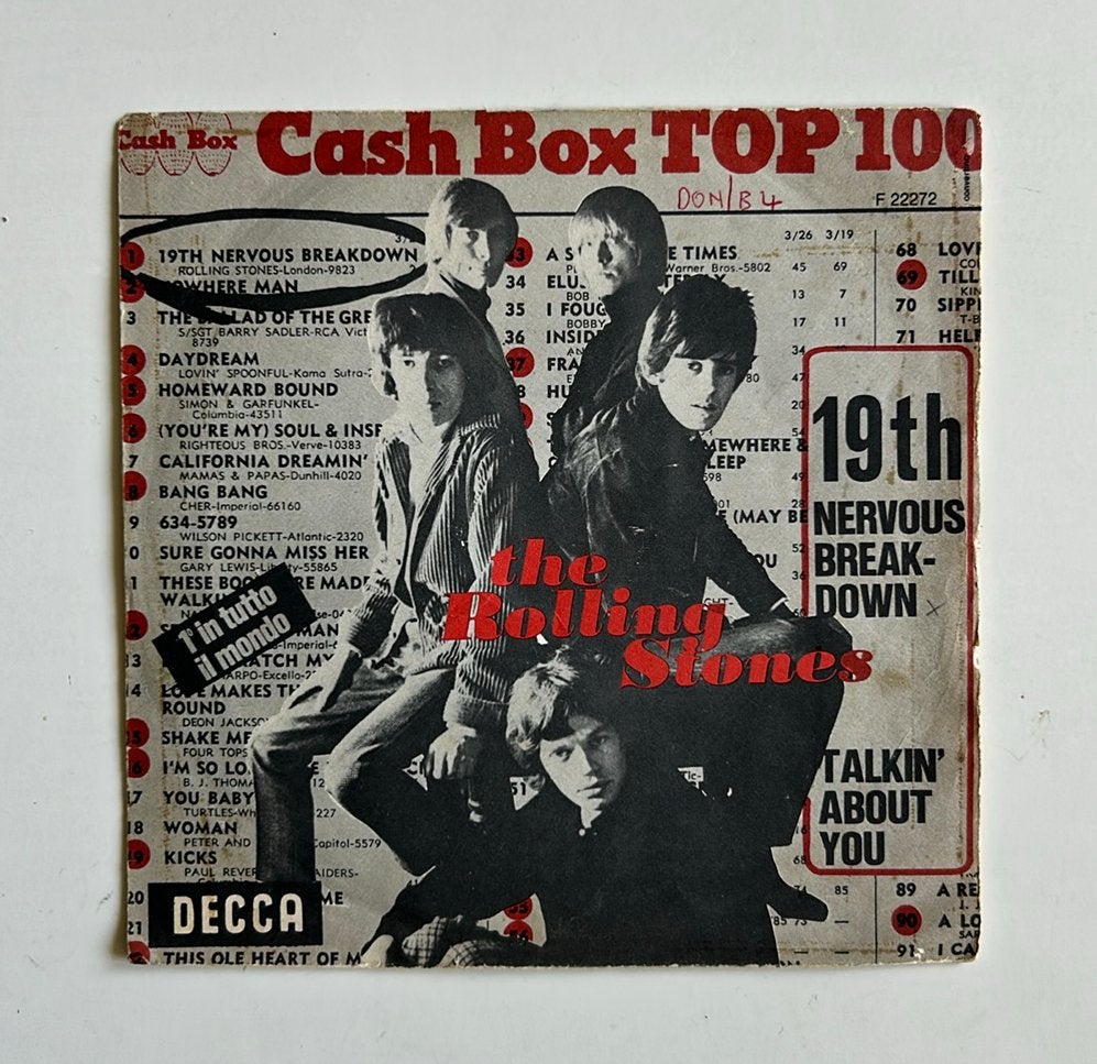 single Rolling Stones 19th Nervous Breakdown, Ophalen of Verzenden