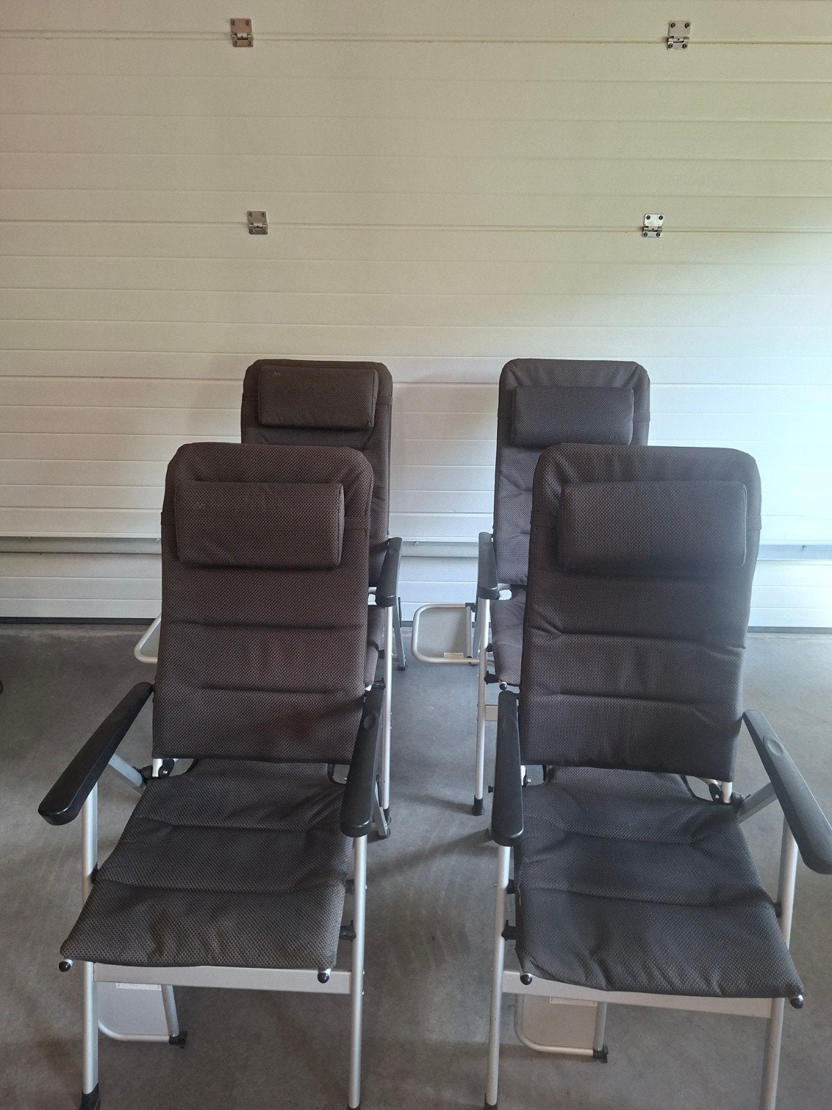 4x Human Nature Verona Campingstoelen met Zijtafel, Ophalen, Zo goed als nieuw, Campingstoel