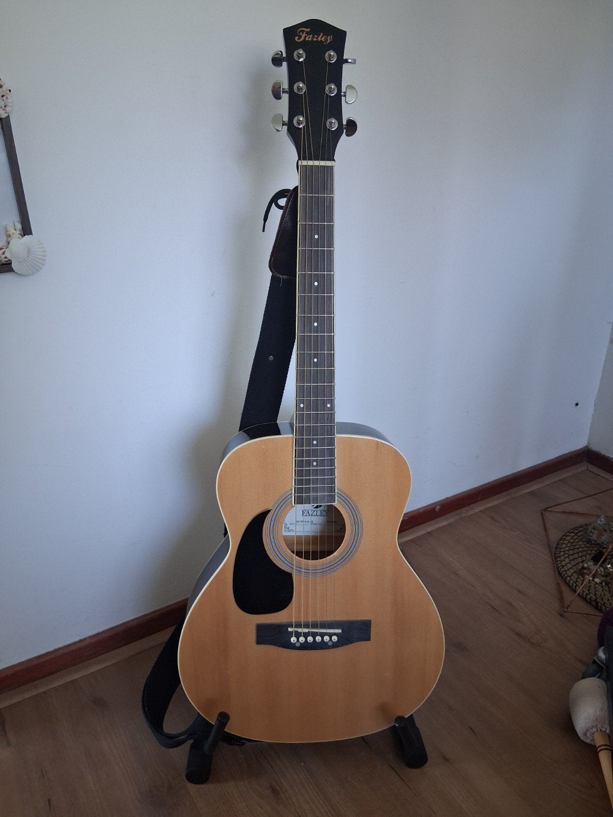 Fazley W40-NT-1/4 LH Western gitaar incl draagband, Ophalen of Verzenden, Zo goed als nieuw, Western- of Steelstringgitaar