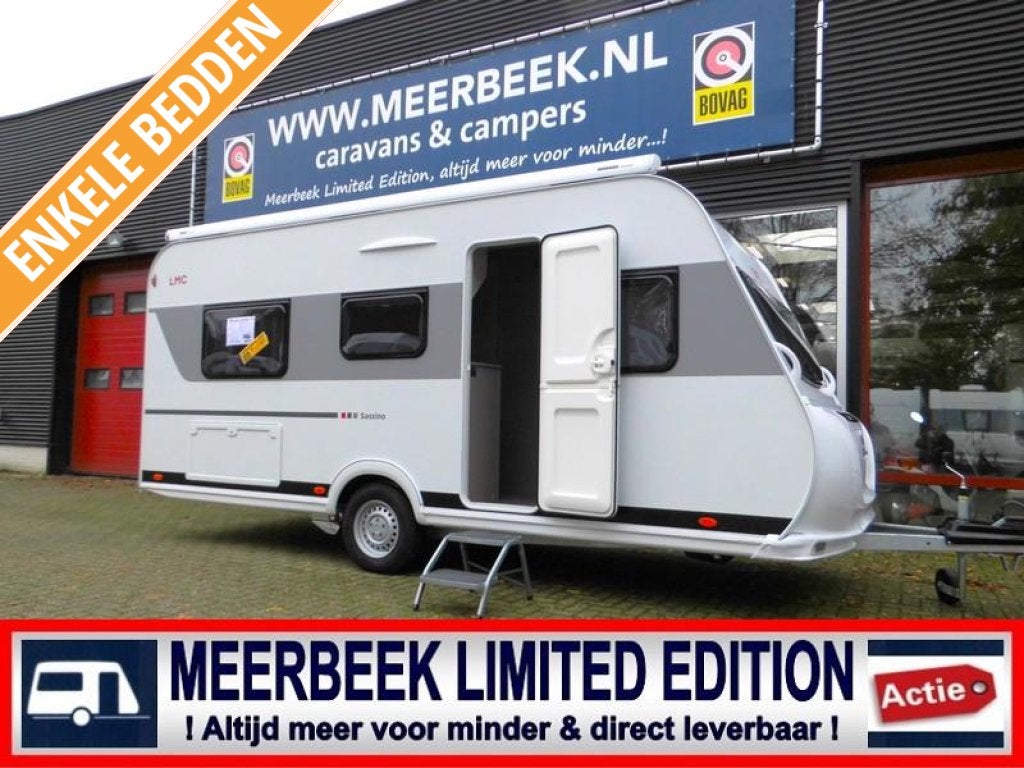 LMC Sassino 460 E 4579,=KORTING MOVER+THULE+PAKKET+AS1350 KG, Caravans en Kamperen, Caravans, Standaardzit, 750 - 1000 kg, Particulier