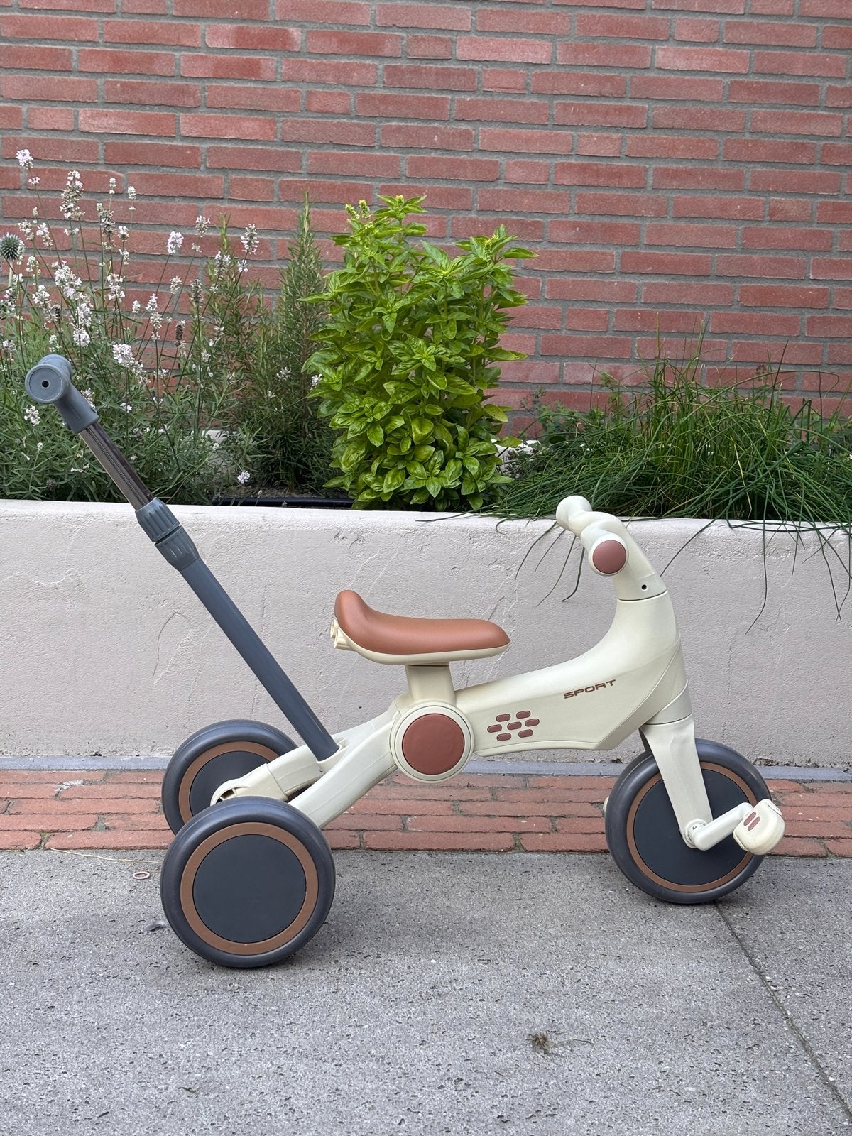 Loopfiets/kinderfiets met duwstang - Ongebruikt, Ophalen, Nieuw, Loopfiets