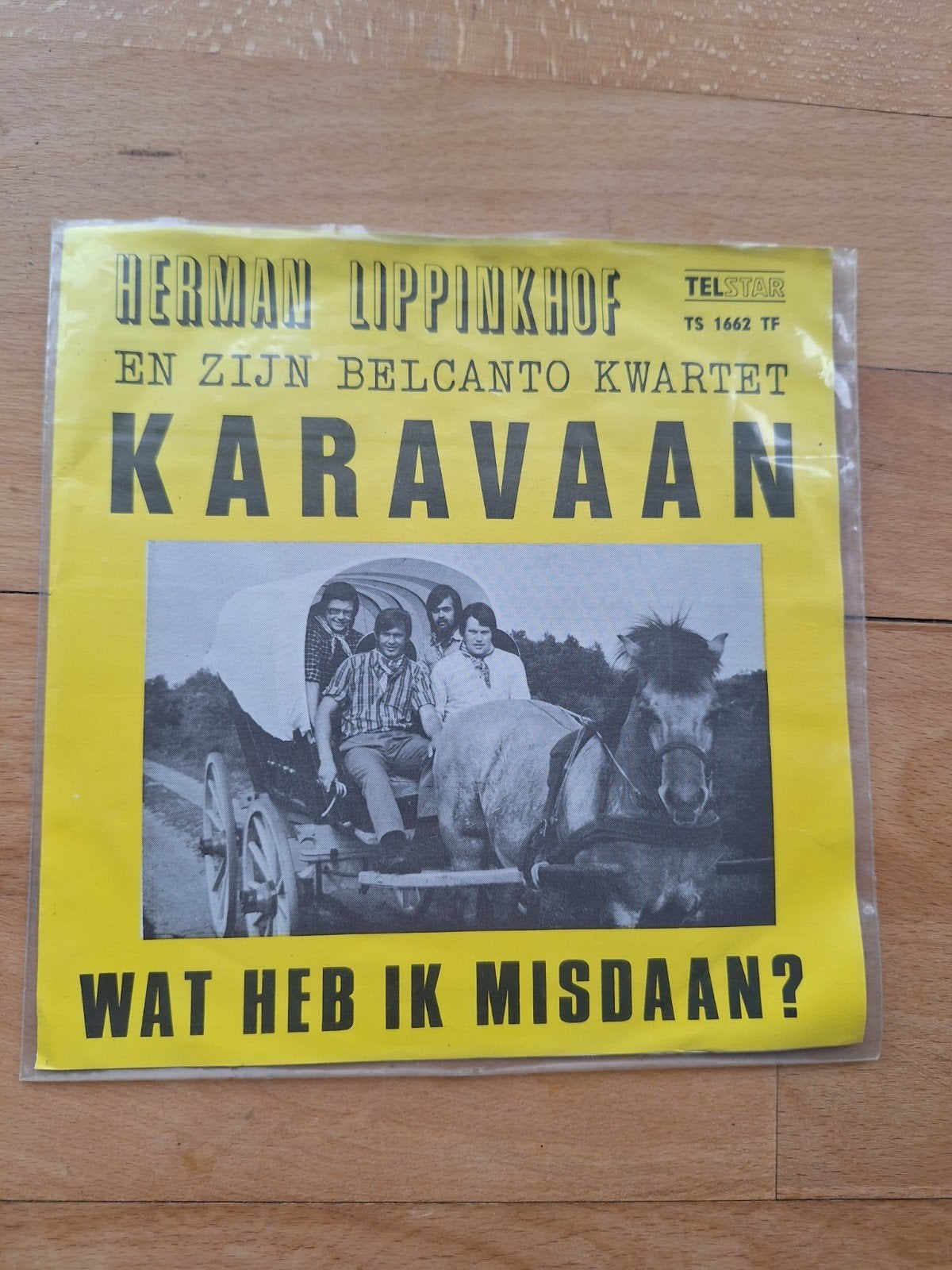 Herman Lippinkhof - Karavaan / Wat Heb Ik Misdaan? (Single), Cd's en Dvd's, Vinyl Singles, Ophalen of Verzenden, Gebruikt, Nederlandstalig