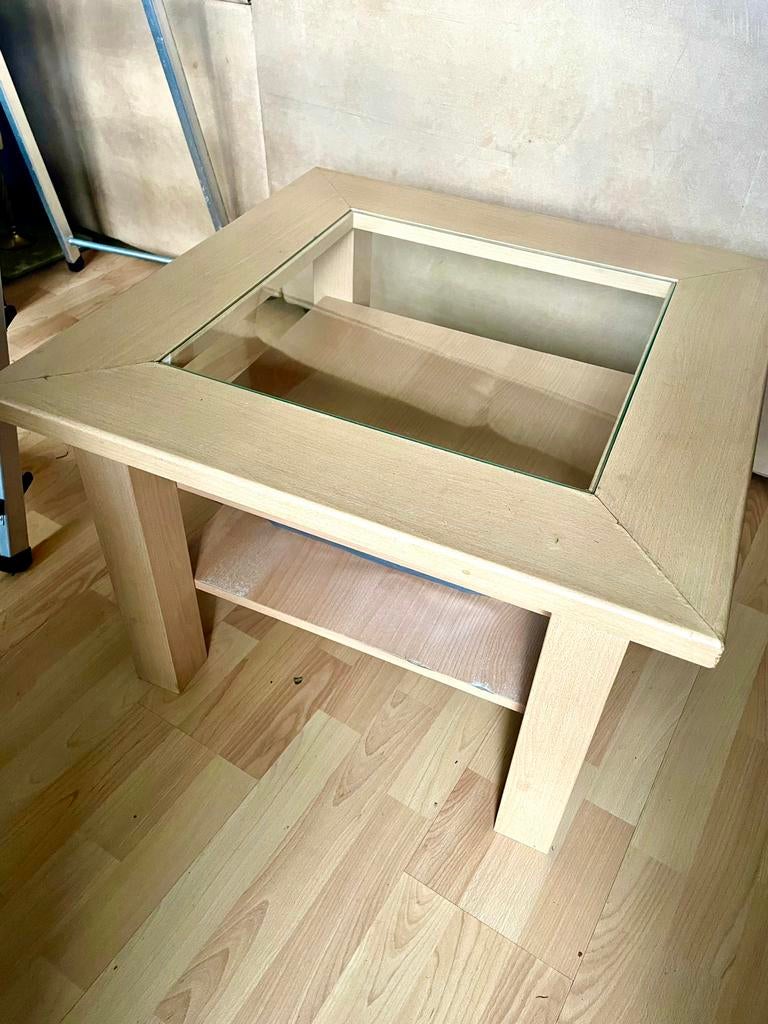Salontafel, Huis en Inrichting, Tafels | Salontafels, Ophalen, Rond, 50 tot 100 cm, Minder dan 50 cm