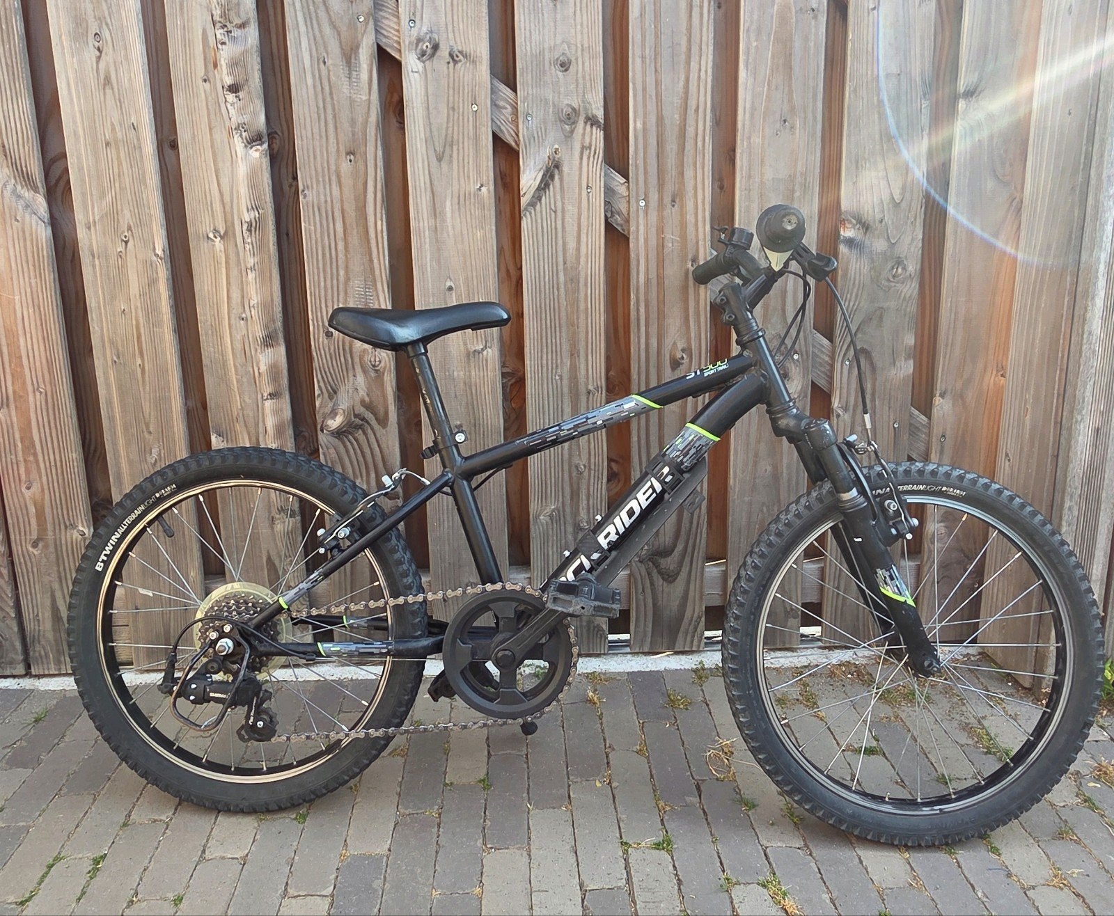 Rockrider ST500 Sport Trail 20inch Kinderfiets, Gebruikt, Velgrem, Versnellingen, Minder dan 49 cm