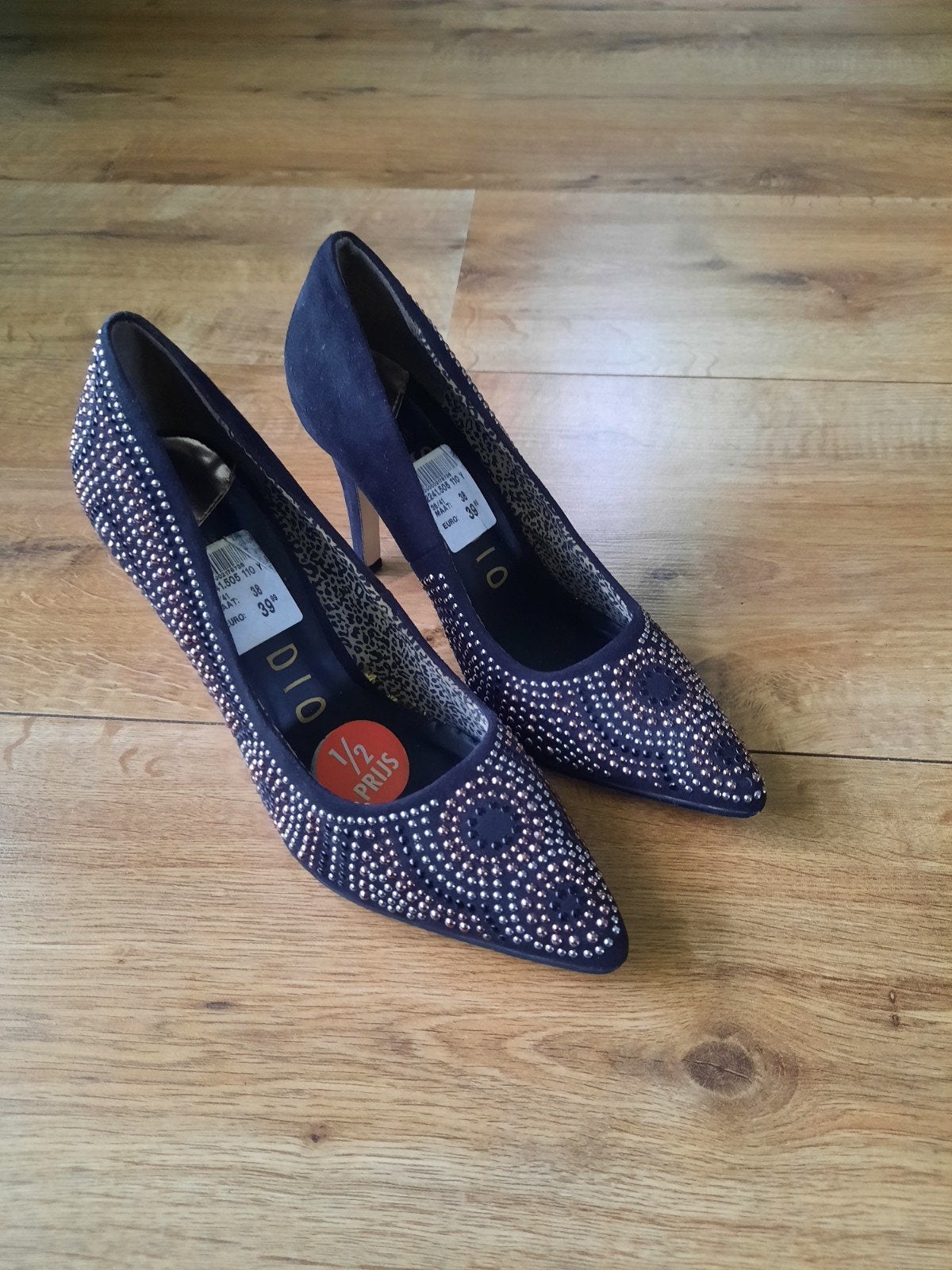 Dames pumps maat 38, Pumps, Zwart, Ophalen of Verzenden, Zo goed als nieuw