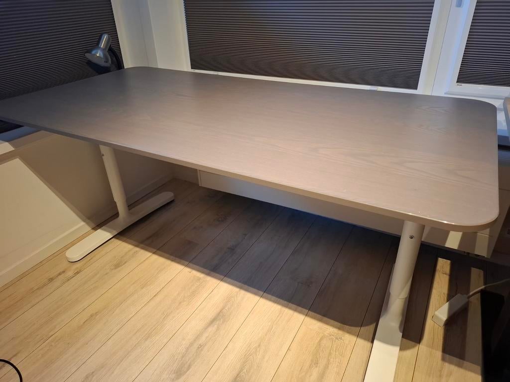 Bureau bekant 160 bij 80 cm, Ophalen, Gebruikt